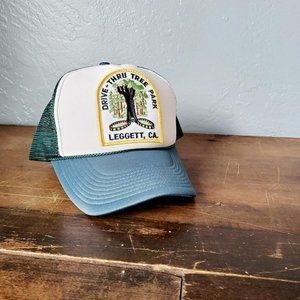 Drive Thru Tree Park Leggett, California  trucker